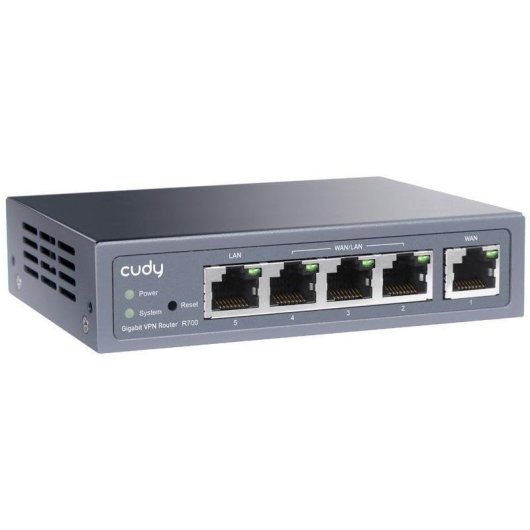Router Cudy R700 Multi-WAN VPN Ethernet Gigabit 25.000 Conexiones concurrentes y seguridad avanzada