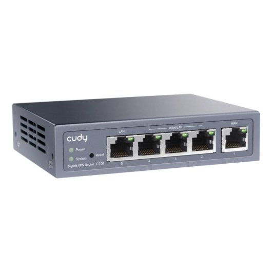 Router Cudy R700 Multi-WAN VPN Ethernet Gigabit 25.000 Conexiones concurrentes y seguridad avanzada