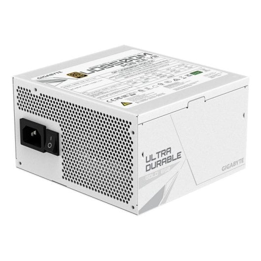 Fuente de Alimentación Gigabyte UD850GM PG5 V2 ICE 850W 80 PLUS Gold modular blanca
