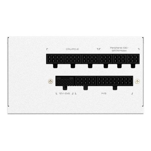 Fuente de Alimentación Gigabyte UD850GM PG5 V2 ICE 850W 80 PLUS Gold modular blanca