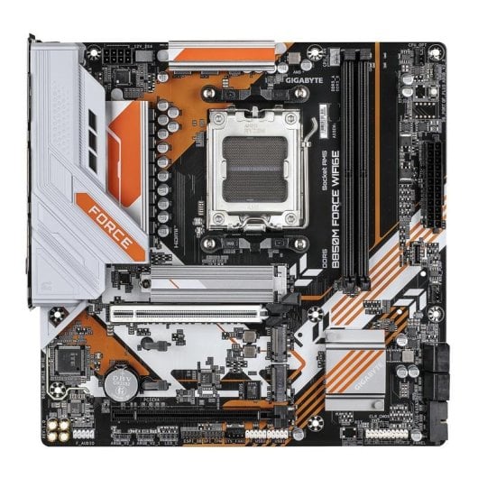 Motherboard Gigabyte B850M FORCE WIFI6E AMD B850 Socket AM5 DDR5 Micro ATX WiFi 6E PCIe 5.0 RGB