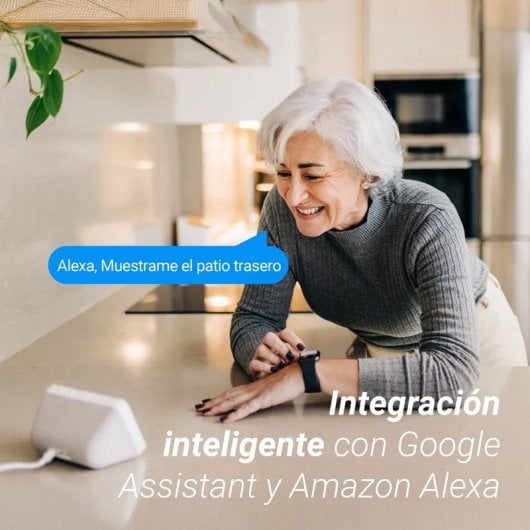 Videocamere di sorveglianza EZVIZ HB8 Lite 2K Visione Notturna Esterna IA Allarme Pannello Solare Controllo Vocale Audio Bidirezionale