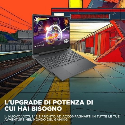 Portatile HP Victus Gaming 15-fa2016nl 15.6" Intel Core i5-13420H 16GB 512GB SSD RTX 5050 Windows 11