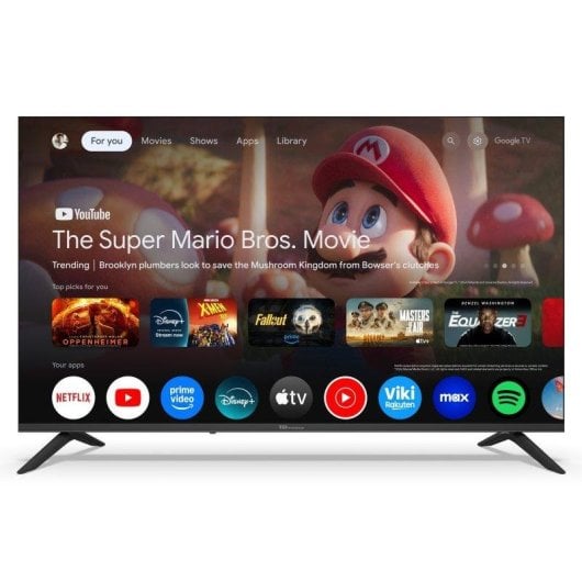 TV TD Systems QLED M50C21GLQ 50" 4K Smart TV Google Assistant Android 14