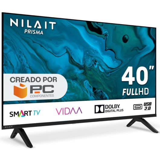 TV Nilait LED Prisma 40FD7004SVIOS 40" Full HD 60Hz Smart TV VIDAA Dolby Audio