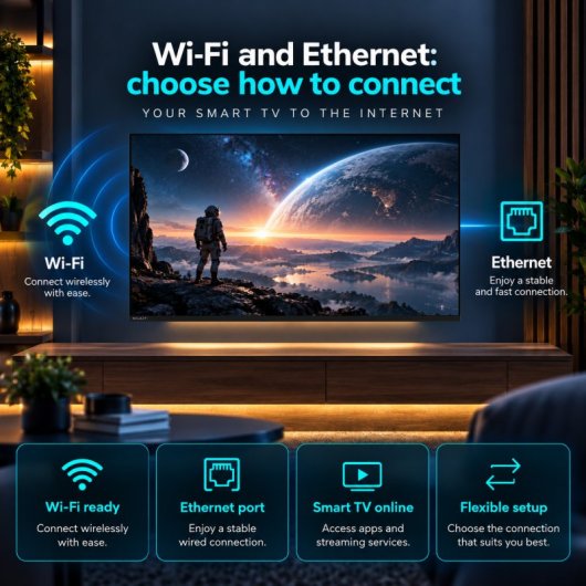 TV Nilait LED Prisma 40FD7004SVIOS 40" Full HD 60Hz Smart TV VIDAA Dolby Audio