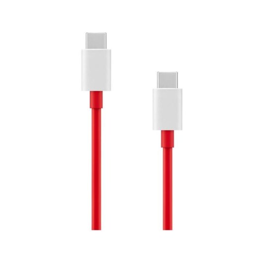 Carregador OnePlus 6921815627715 SUPERVOOC 120W Dual Port GaN USB-C USB-A com Cabo Branco