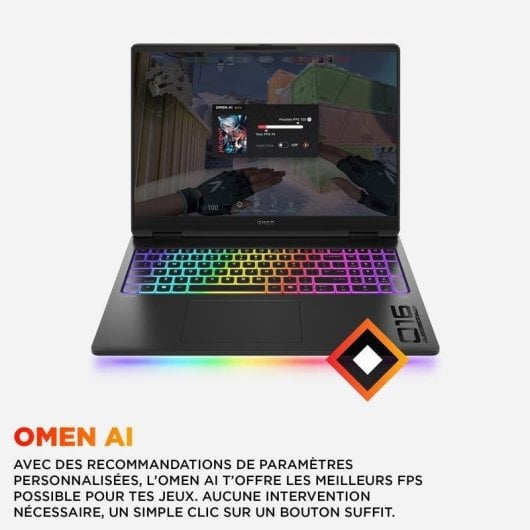 Portatil HP OMEN MAX 16-ah0036nf 16" Intel Core Ultra 9 275HX 64GB 2TB SSD RTX 5070 Ti Windows 11