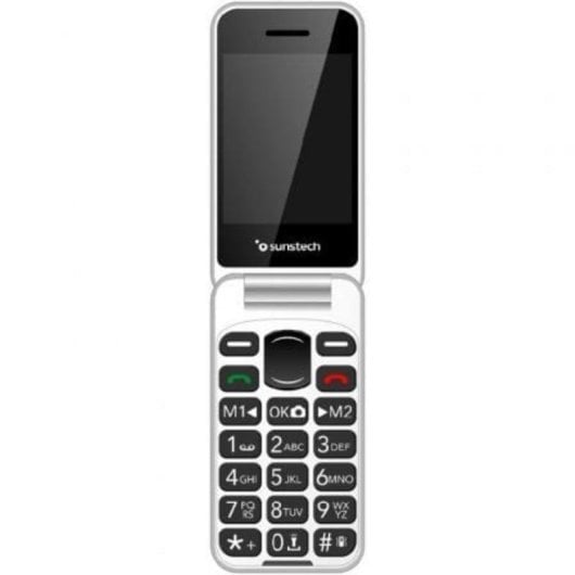 Mobiltelefon Sunstech CELT25BK 2.8" Dual SIM 4G SOS USB-C Schwarz