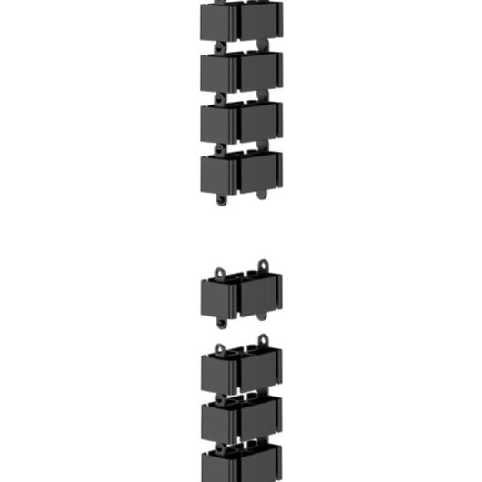 Kabelschlauch Fellowes 100136871 Schwarz 1288 mm fuer Schreibtisch