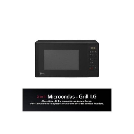 Microondas LG MH6042D 20 Litros 700 W con Grill Cuarzo Smart Inverter