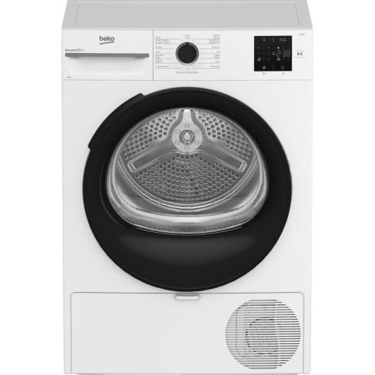 Asciugatrice a pompa di calore Beko BM3T38220WB 8 kg Classe E EcoGentle