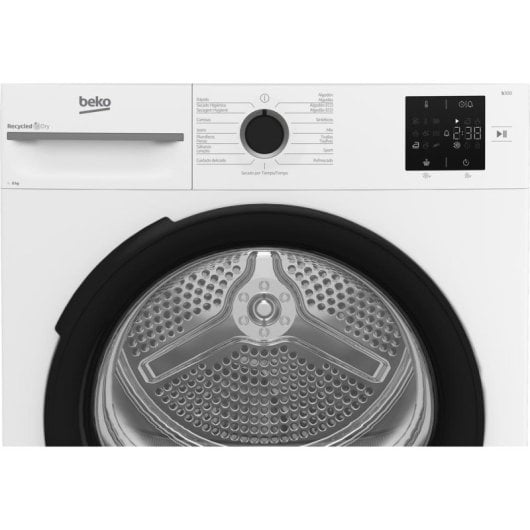 Asciugatrice a pompa di calore Beko BM3T38220WB 8 kg Classe E EcoGentle