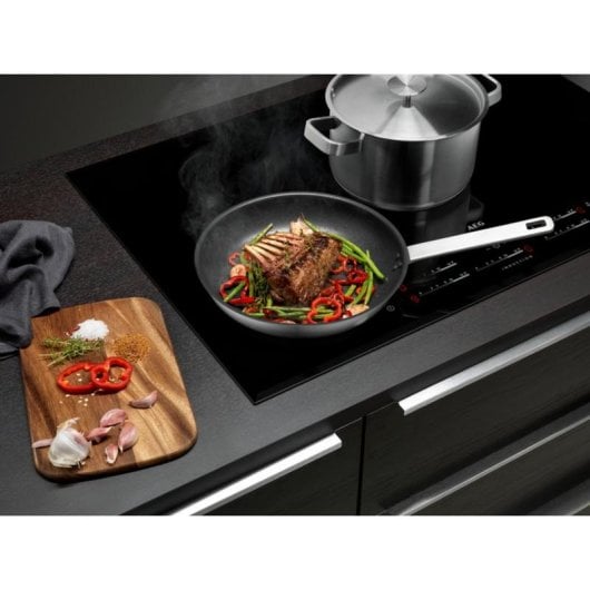 Topfset AEG A3SS 3-tlg Edelstahl 16 cm 20 cm 24 cm Antihaft