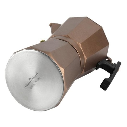 Cafetera Italiana Magefesa Jamaica 6 tazas aluminio induccion total baquelita