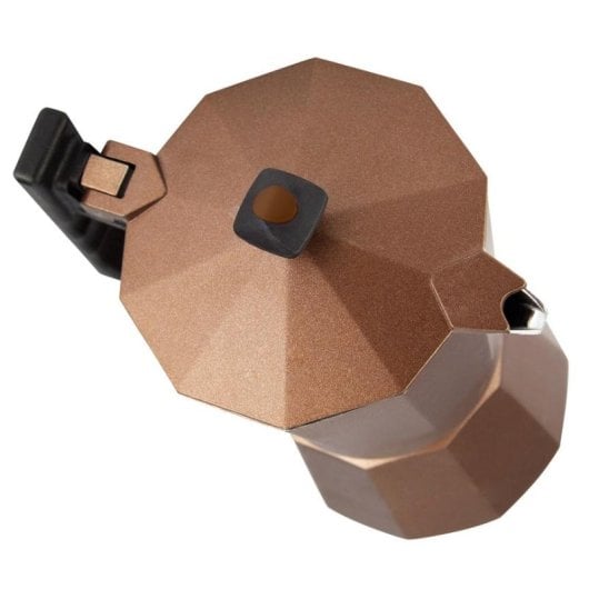 Máquina de café italiana Magefesa Jamaica 6 xícaras alumínio indução baquelite