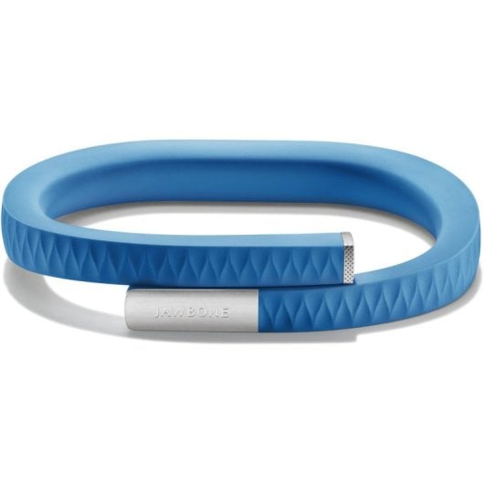 Bracelet d'activite Jawbone UP Bluetooth Bleu 10 jours LED