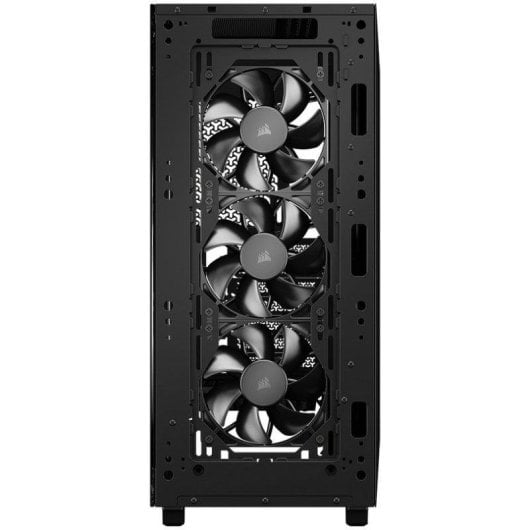 Caixa Mid-Tower Corsair 3200D RS Preta Vidro Temperado 3 Ventoinhas USB-C