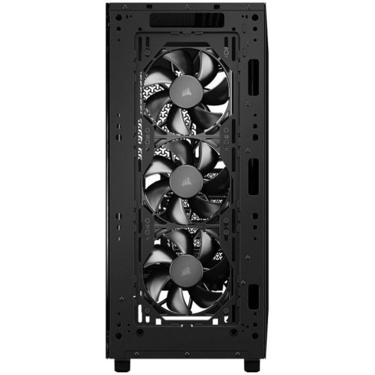 PC-Gehäuse Corsair 3200D RS Mid-Tower 3x RS120 Lüfter Glas USB-C Grau
