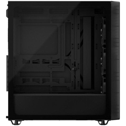 PC-Gehäuse Corsair 3200D RS Mid-Tower 3x RS120 Lüfter Glas USB-C Grau