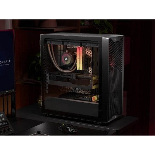 Torre Corsair 3200D RS ARGB Caja ATX Vidrio Templado 3 Ventiladores RGB Negra