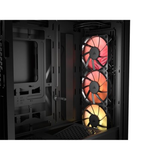 Torre Corsair 3200D RS ARGB Caja ATX Vidrio Templado 3 Ventiladores RGB Negra