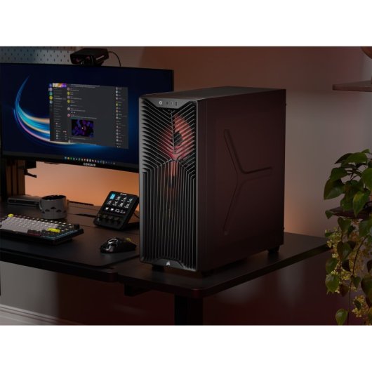 Torre Corsair 3200D RS ARGB Caja ATX Vidrio Templado 3 Ventiladores RGB Negra