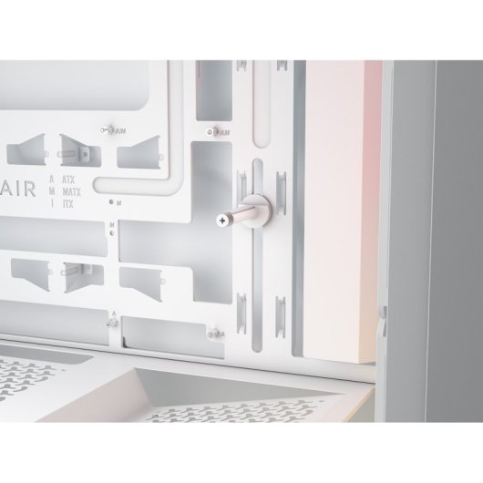 PC-Gehäuse Corsair 3200D RS ARGB Weiß 3x ARGB-Lüfter USB-C Glas