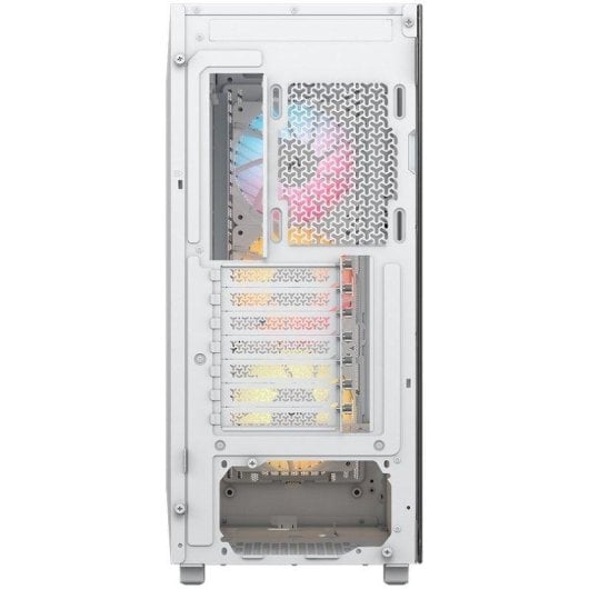 PC-Gehäuse Corsair 3200D RS ARGB Weiß 3x ARGB-Lüfter USB-C Glas