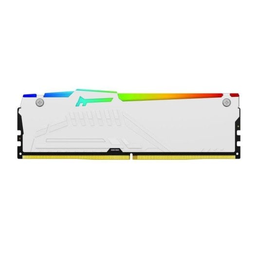 Memória RAM Kingston FURY Beast RGB 16GB (1x16GB) DDR5 6000MHz CL30 AMD EXPO Branca