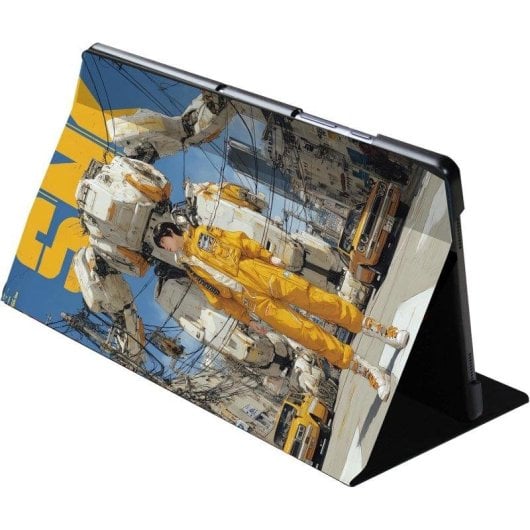 Funda SilverHT STAMPCASE HD Cool Robots para Samsung Tab A11+ y A9+