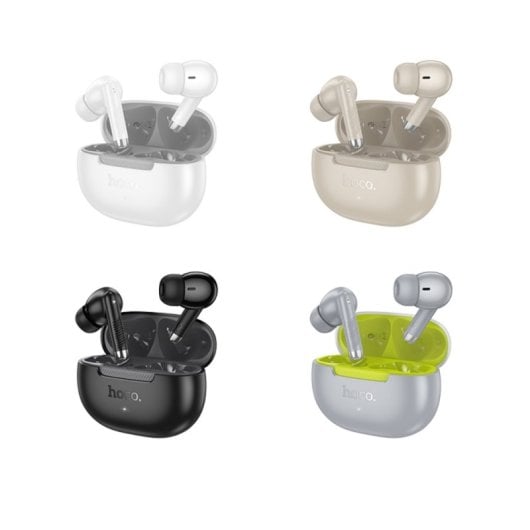 Auriculares Hoco EQ24 inalambricos Bluetooth para uso diario con IPX5 blancos