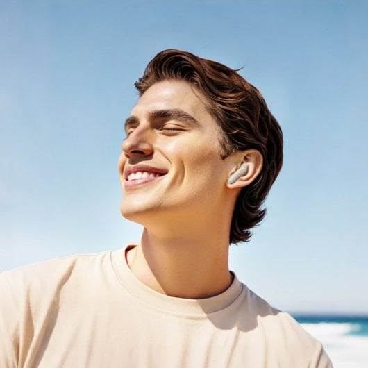 Auriculares Hoco EQ21 inalambricos Bluetooth para chamadas e musica com ANC, azul estelar