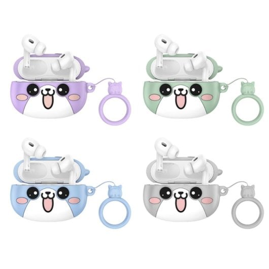 Auriculares Hoco EW48 inalambricos Bluetooth para llamadas y musica con Siri, morados