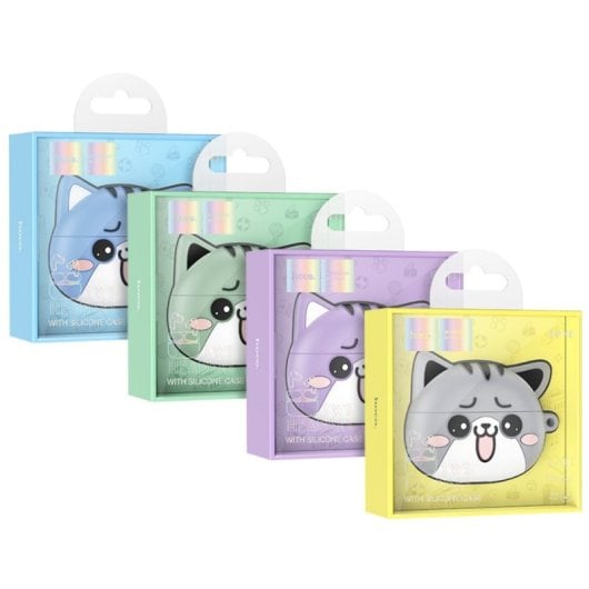 Auriculares Hoco EW48 inalambricos Bluetooth para llamadas y musica con Siri, morados