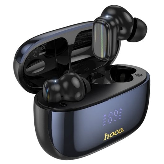 Auriculares Hoco EQ20 sans fil Bluetooth in-ear avec Reduction de Bruit ANC, noirs