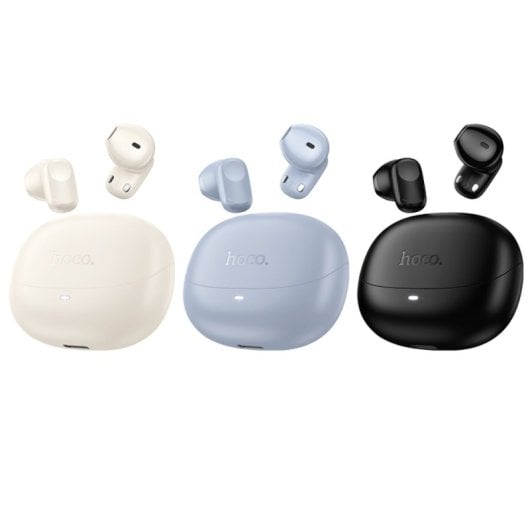 Auriculares Hoco EQ25 inalambricos Bluetooth para llamadas y musica con estuche Negro