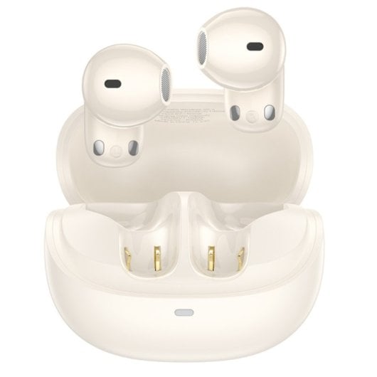 Auriculares Hoco EQ25 inalambricos Bluetooth para llamadas y musica con estuche 300 mAh blancos