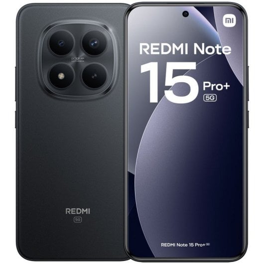 Xiaomi REDMI Note 15 Pro Plus 8GB 256GB 6.83" AMOLED 5G Dual SIM IP68 HyperCharge HyperOS Preto