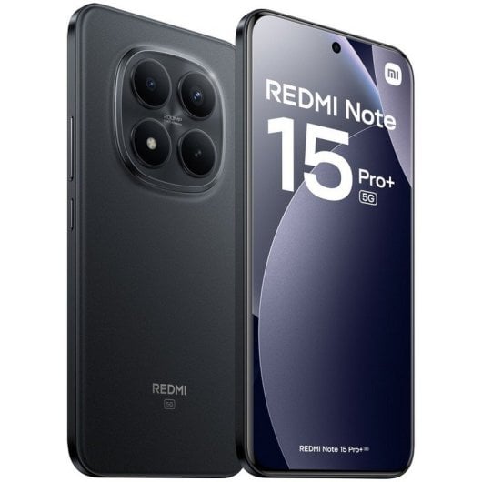 Xiaomi REDMI Note 15 Pro Plus 8GB 256GB 6.83" AMOLED 5G Dual SIM IP68 HyperCharge HyperOS Preto