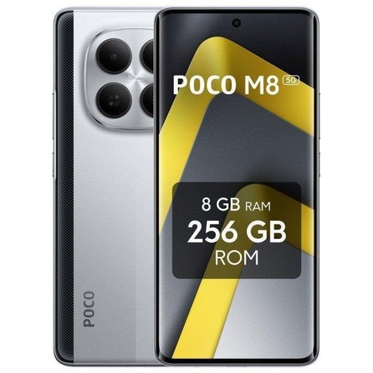 POCO M8 5G 8GB 256GB 6.77" Plata