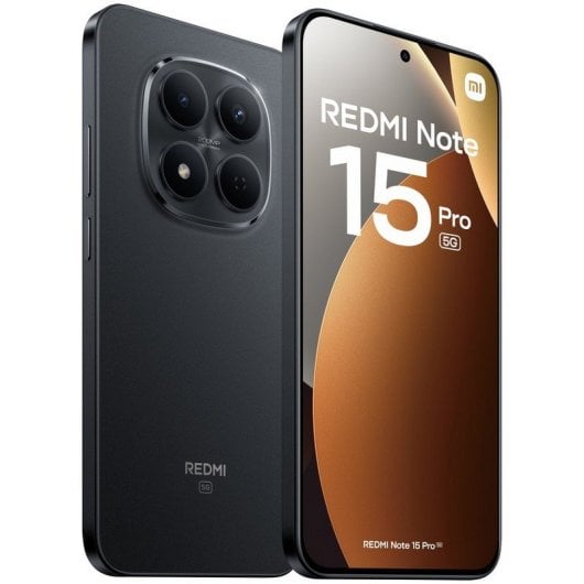Xiaomi REDMI Note 15 Pro 8GB 256GB 6.83" AMOLED 5G Dual SIM 200MP IP68 HyperOS Schwarz