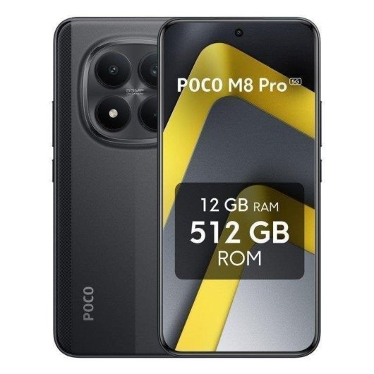 POCO M8 Pro 5G 12GB 512GB 6.83" Negro