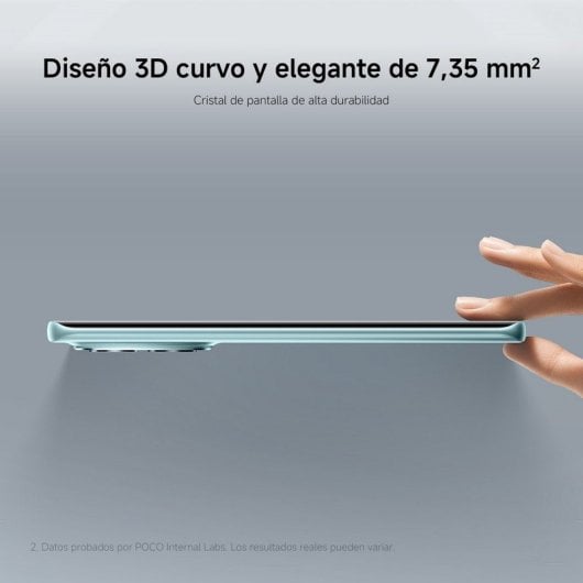 POCO M8 5G 8GB 512GB 6.77" AMOLED 120Hz 5G Dual SIM Carga Rápida 45W NFC IP65 HyperOS 2 Plata