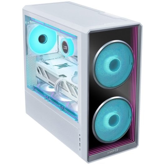 Case Lian-Li Lancool 217 Infinity Bianco ATX/EATX Vetro Temperato USB-C