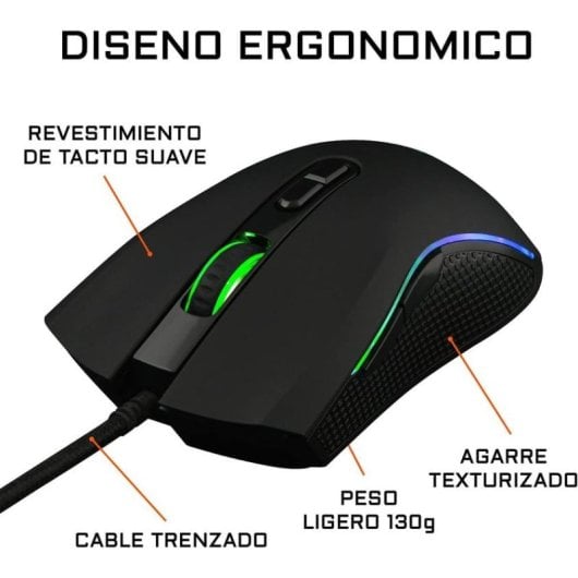 Tastatur The G-Lab Combo Yttrium Membran Layout QWERTY mit Maus und Mauspad Gaming-Set