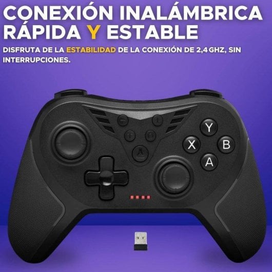 Manette The G-Lab K-PAD-HELIUM-WL Sans Fil 2.4GHz Palettes Arrière PC PS3