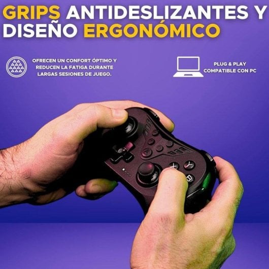 Manette The G-Lab K-PAD-HELIUM-WL Sans Fil 2.4GHz Palettes Arrière PC PS3