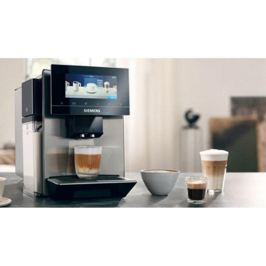 Cafeteira Automatica Siemens EQ.900 TQ903RZ3 2,3 L 19 bar com Wi-Fi