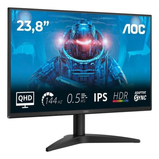 Monitor AOC Q24B36X 23.8" QHD 144Hz IPS HDR10 0.5ms MPRT
